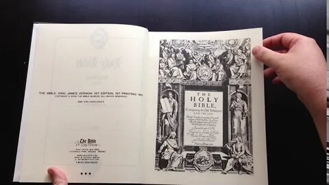 The Reduced-Size Regular Reference Edition 1611 KJB Facsimile (The Bible Museum)(Aug 19, 2017)