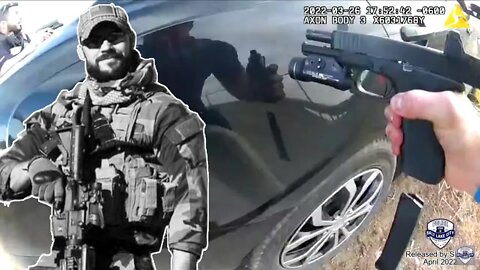 Body Cam Officer Involved Fatal Shootout of Decorated Veteran Carjacker Salt Lake City March 26-2022