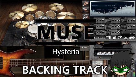 BackingTrack Guitar | Muse - Hysteria