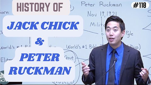 History of Jack Chick & Peter Ruckman | Intermediate Discipleship #118 |Dr. Gene Kim