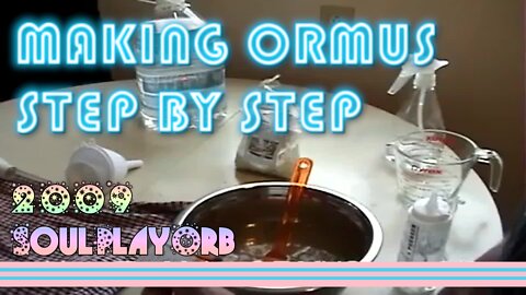 Making Ormus From Sea Salt Step By Step