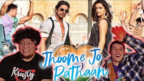 Americans React to Jhoome Jo Pathaan Song | Shah Rukh Khan, Deepika | Vishal & Sheykhar, Arijit Sing