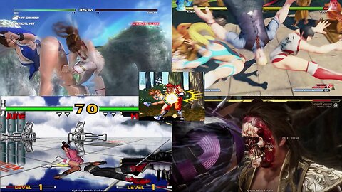 Butt and Ass Attack Compilation - Fighting Games