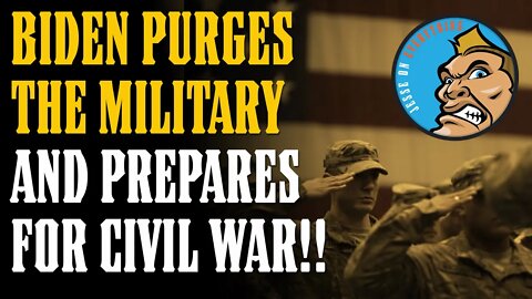 BIDEN PURGES THE MILITARY!! The Most SHOCKING Development in The Great Reset!!