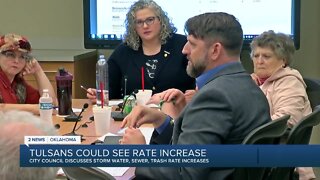 Tulsans could see utility rate increases