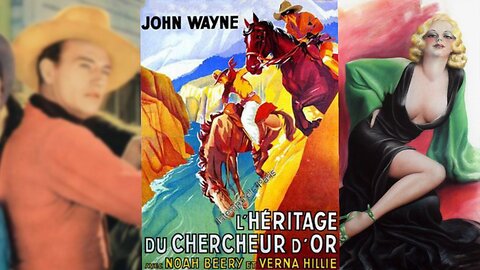 L' HERITAGE DU CHERCHEUR D OR (1934) John Wayne, Noah Beery, Verna Hillie | Occidental | N&B