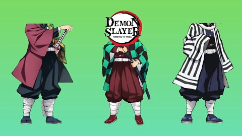 Adivinhe o Personagem de Demon Slayer Pela Roupa - 10 Personagens - Quiz de Kimetsu No Yaiba