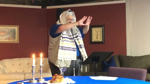 Aaronic Blessing, David Peterman, Shabbat meeting at Antioch International Church in Fort Mill, SC