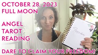 October, 28 2023 FULL MOON Angel Tarot Card Reading