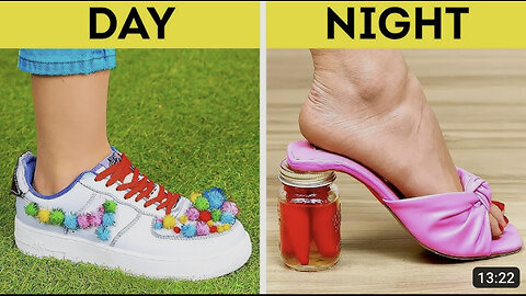 Easy DIY Shoe Transformations by !!The Creative videos!!