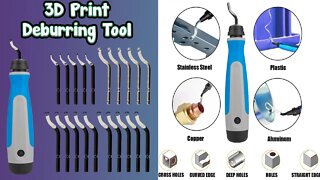 Mavast Deburring Tool! Cleaning Up 3D Print Nook & Crannys That Wire Snips Can't Access!