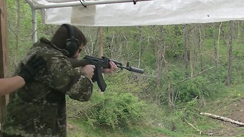 Full Auto AK-47 Suppressed