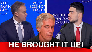 Guest Brought Up Epstein At WEF Conference In Davos