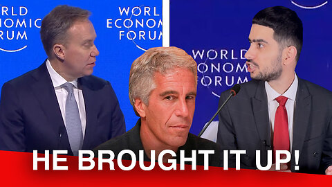 Guest Brought Up Epstein At WEF Conference In Davos