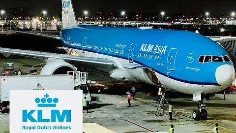 KLM Boeing 777-200ER - Dubai - Amsterdam - KL428 - Economy Class Redeye (4K)