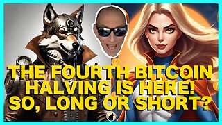 🐺Buy or Sell At The Bitcoin Halving?🐺🚨LIVESTREAM🚨