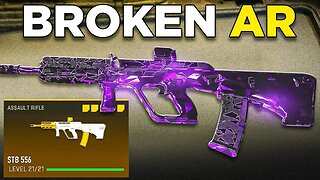 new NO RECOIL AR is BROKEN in WARZONE! (Best STB 556 Class Setup) MW2