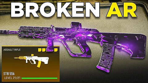 new NO RECOIL AR is BROKEN in WARZONE! (Best STB 556 Class Setup) MW2