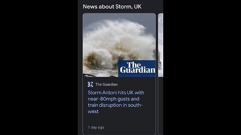 Climate change is real 😆 the climate always changes! UK ISSUE 80MP WIND WARNING