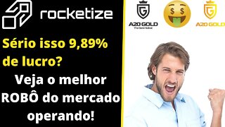 A20 GOLD EA - 9,89% de lucro é possível sim e eu lhe provo isso aqui nesse vídeo!!