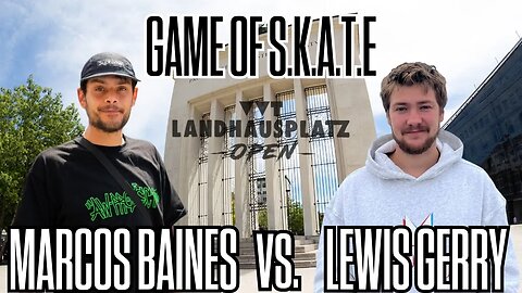Marcos vs Lewis (Landhausplatz game of skate) - Round 1