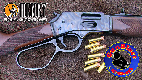 Big Boy Color Case Hardened 44 Mag/44 Spl Side Gate Lever-Action Carbine from Henry® USA