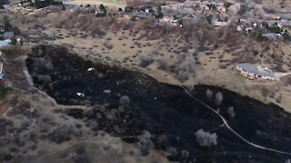 Crews contain grass fire in Colorado Springs, homes saved