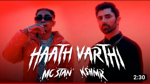 MC STAN X @KSHMRmusic HAATH VARTHI (Official Video) |