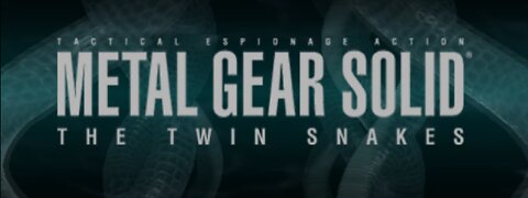 Metal Gear Solid: The Twin Snakes (Gamecube): Title Screen & Menu Presentation