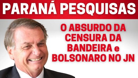 Bolsonaro no Jornal Nacional e Paraná Pesquisas #AOVIVO