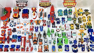 Every Transformers Rescue Bots Toy We Own! 100 Rescue Bots!