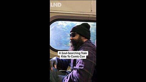 A Soul-Searching Train Ride to Comic Con | Loud 'N Drunk | #shorts