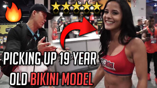 Picking up 19 Year Old Bikini Model