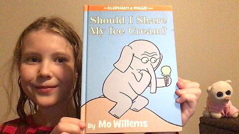 Elise Reads Should I Share My Ice Cream with Kitty