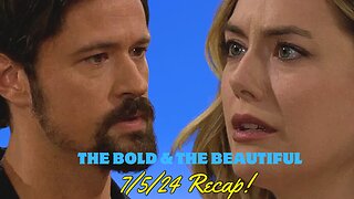 Thomas Ask For The 3rd Time, After Hope Says Don’t Marry Paris, Ridge & Brooke Discuss Hope!