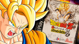 GAMEEXTV - retroautopsia de DRAGON BALL Z ULTIMATE BATTLE 22 para el PLAYSTATION