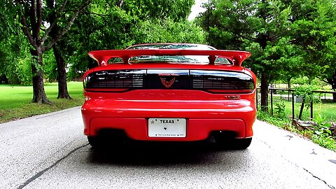 1996 Pontiac Firebird Trans Am WS6 5.7L LT1 SLP T-Top 6-Speed Manual Low Miles 1-Owner Bright Red