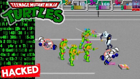 TEENAGE MUTANT NINJA TURTLES (ARCADE) [HACKED GAMEPLAY PLAYTHROUGH LONGPLAY]