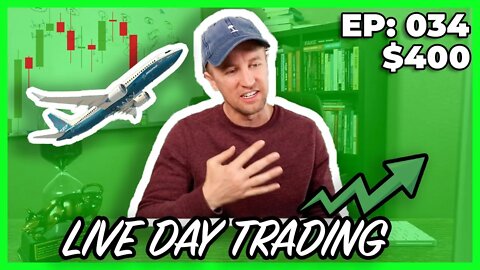 Day Trading $BA Boeing on Webull (Prepare for Turbulence) | EP 034