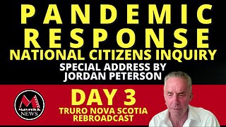 National Citizens Inquiry Truro Day 3: Rebroadcast with Live Chat