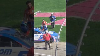 Bubba Wallace and Kyle Larson Fight at the South Point 400