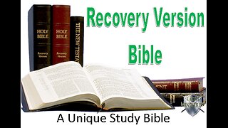 Recovery Version Bible