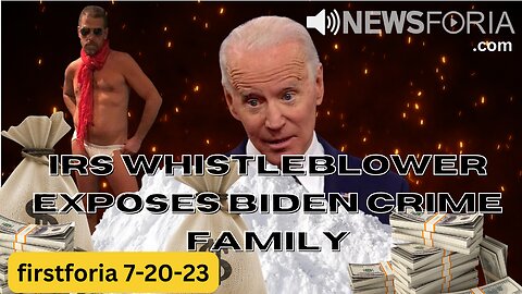 IRS Whistleblower Exposes Biden Crime Family - Listen