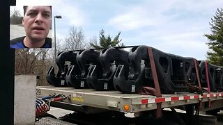 Train parts load for Cherokee Alabama