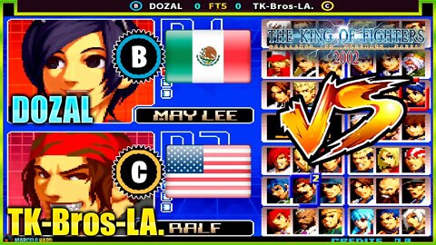 The King of Fighters 2002 (DOZAL Vs. TK-Bros-LA.) [Mexico Vs. U.S.A.]