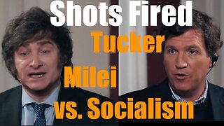 Tucker Carlson interviews Javier Milei – are Argentina + the World on the upswing. Freedom!