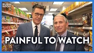 Watch Dr. Fauci Make an Unforgettably Lame Appearance on Stephen Colbert | DM CLIPS | Rubin Report