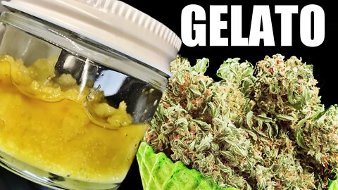DANK WEED GELATO MAKES FIRE BUTTERY BLONDE DABS