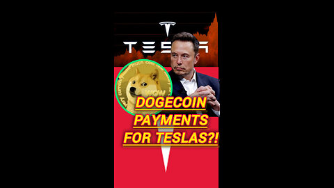 Dogecoin payments will be accepted for Teslas #viral #crypto