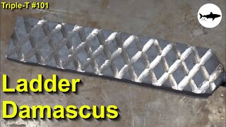 Triple-T #101 - Damascus patterns - Ladder